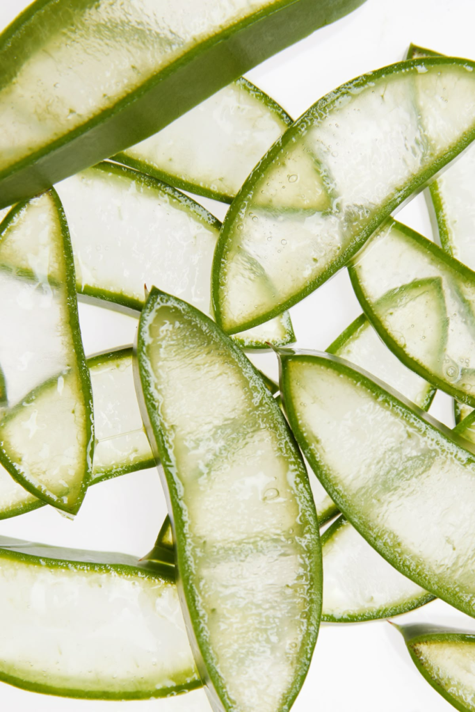 Aloe vera as acne remedy